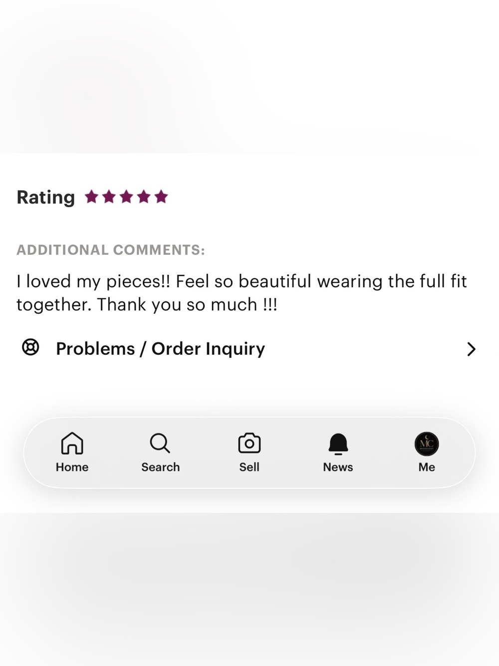 App Screenshot with White Background and Black Icons
